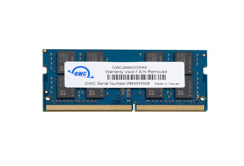 OWC 16GB PC4-21300 DDR4 2666MHz SODIMMs ram memory upgrade OWC 16GB PC4-21300 DDR4 2666MHz SODIMMs ram memory upgrade